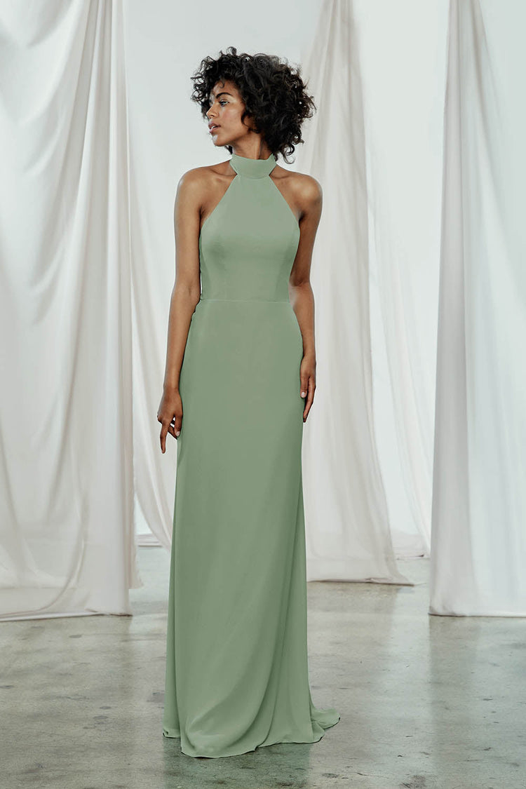 Sophia, dress from Collection Amsale, Fabric: flat-chiffon