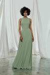 Brynn, dress from Collection Amsale, Fabric: flat-chiffon