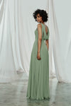 Brynn, dress from Collection Amsale, Fabric: flat-chiffon
