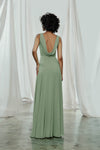Brynn, dress from Collection Amsale, Fabric: flat-chiffon