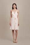 Chesney, dress from Collection Amsale, Fabric: flat-chiffon
