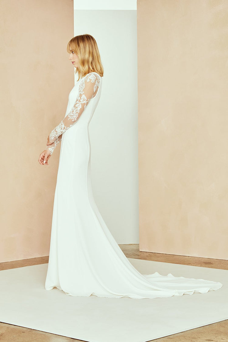 Ash, dress from Collection Amsale