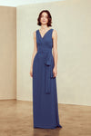 Madeline, dress from Collection Amsale, Fabric: flat-chiffon