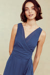 Madeline, dress from Collection Amsale, Fabric: flat-chiffon