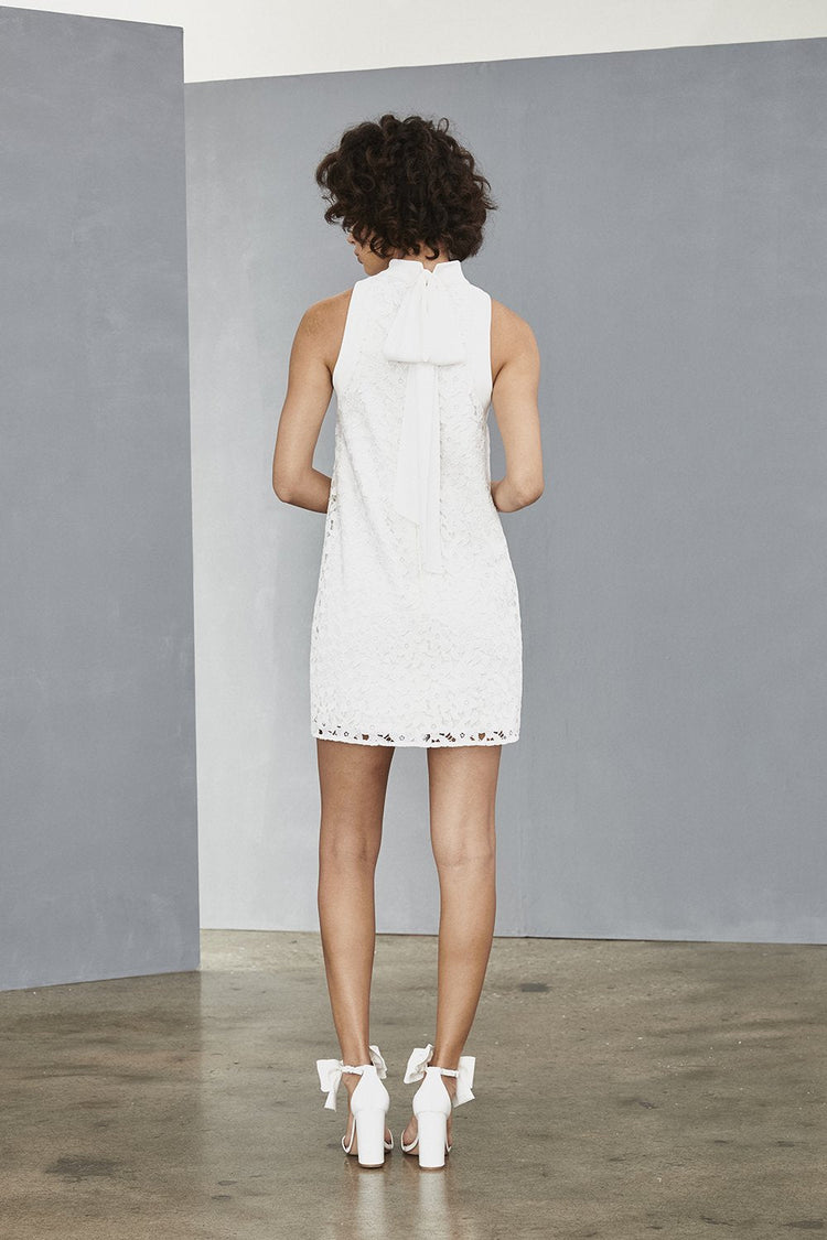 LW133 - High Neck Shift, dress from Collection Amsale
