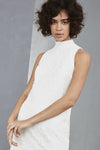 LW133 - High Neck Shift, dress from Collection Amsale