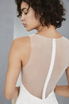 LW135 - Crepe Flared Dress, dress from Collection Amsale, Fabric: crepe