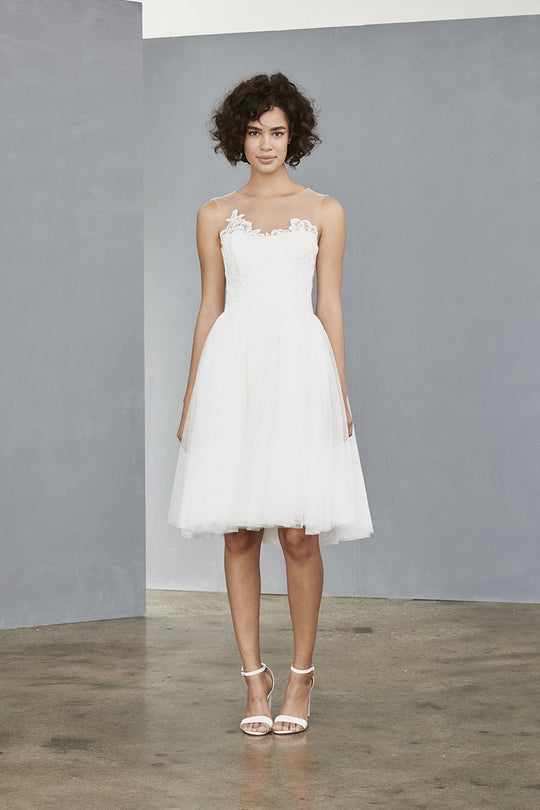 LW137 - Soft Tulle Dress, $595, dress from Collection Amsale