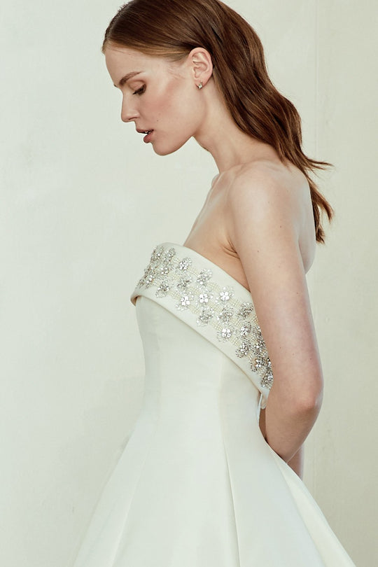 Amy, $8,995, dress from Collection Amsale