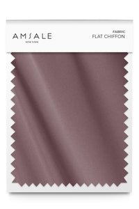 Flat Chiffon - color ruby