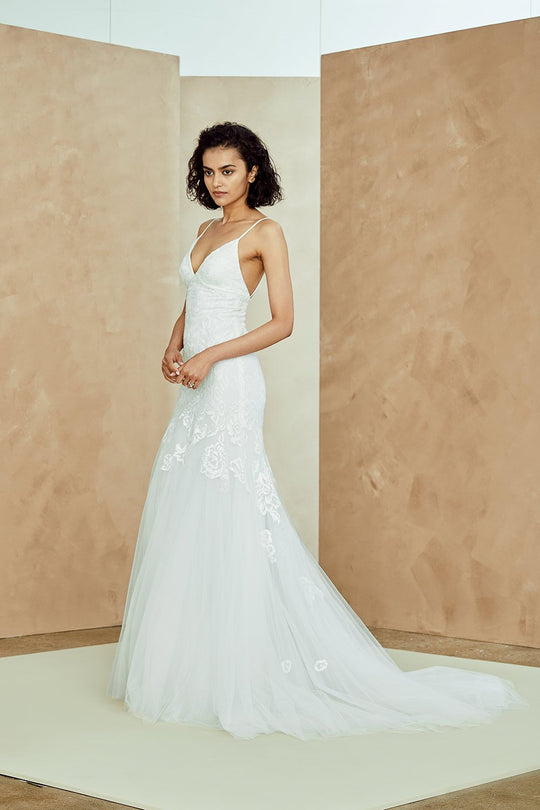 Abbey, $2,695, dress from Collection Amsale