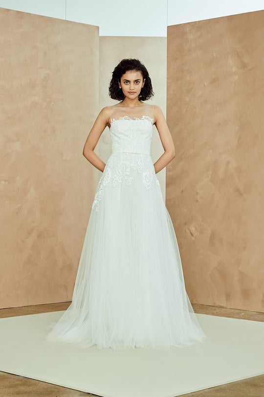 Evette, $2,495, dress from Collection Amsale