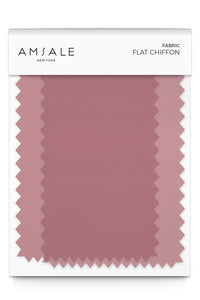 Flat Chiffon - color ruby