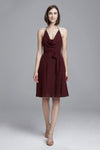 Doria, dress from Collection Amsale, Fabric: flat-chiffon